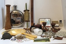 Lote de gavetas de lixo antigas e vintage - itens sortidos. comprar usado  Enviando para Brazil