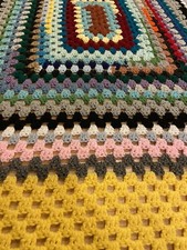 Crochet afghan bright for sale  Holland