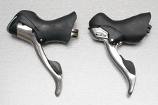 Antigo NOS Shimano 10 velocidades conjunto de câmbio STI 5700 10 velocidades duplo NOS 5703 prata, usado comprar usado  Enviando para Brazil