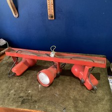 Retro red spotlights for sale  CLECKHEATON