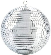 Bola espelhada Nulink 8" discoteca luz com anel suspenso, usado comprar usado  Enviando para Brazil