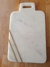 White marble serving for sale  BLACKBURN