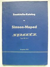 Ersatzteil katalog simson gebraucht kaufen  Burgstetten
