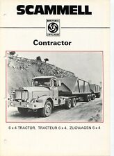 scammell contractor for sale  STOKE-ON-TRENT