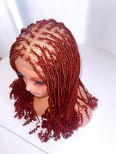 Peruca sintética de 20 polegadas com ponta de torção encaracolada trança caixa sem nós de renda completa vermelha comprar usado Peruca sintética de 20 polegadas com ponta de torção encaracolada trança caixa sem nós de renda completa vermelha comprar usado  Enviando para Brazil