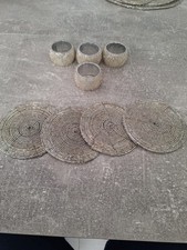 Beaded round silver for sale  HULL