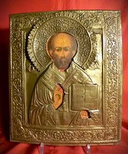 icona russa antica san nicola usato  Italia