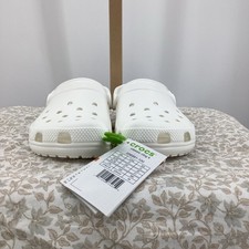 318. Tamanco Crocs unissex infantil clássico branco tamanho J3 (júnior) comprar usado  Enviando para Brazil