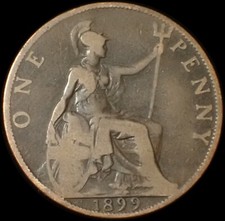 One penny 1899 for sale  LITTLEHAMPTON