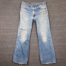Jeans masculino vintage Levis 517 35x30 (34x28) jeans bootcut desgastado oeste EUA comprar usado Jeans masculino vintage Levis 517 35x30 (34x28) jeans bootcut desgastado oeste EUA comprar usado  Enviando para Brazil