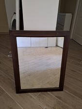 Specchio rettangolare legno usato  Tortona