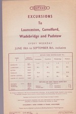 British railways handbill for sale  WATFORD