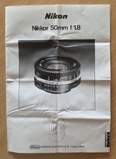 Bedienungsanleitung manual nik gebraucht kaufen  München