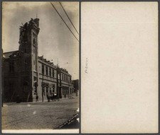 Usado, CIDADE DO MÉXICO Decena Tragica Estacion de Policia foto real RPPC CARTÃO POSTAL VINTAGE comprar usado  Enviando para Brazil