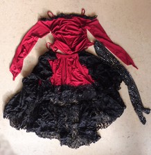 Faschingskostüm farbe rot gebraucht kaufen  Ditzingen