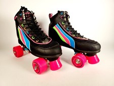 Rio Passion patins quadriciclos estilo retrô botas ao ar livre tamanho ativo Reino Unido 6, usado comprar usado  Enviando para Brazil