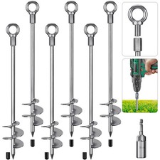 Ground anchors screw for sale  Brentwood