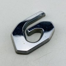 2005-2009 Hyundai Tucson V6 emblema carta logotipo emblema porta traseira cromada fabricante de equipamento original D276 comprar usado  Enviando para Brazil