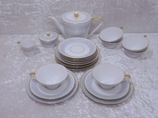 Tlg porzellan teeservice gebraucht kaufen  Halbe