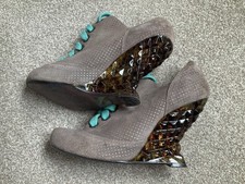 Brown suede leather for sale  COALVILLE