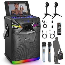 GEYGUY GPSK-1 DSP MÁQUINA DE KARAOKÊ COM 2 MICROFONES (6,5 POLEGADAS) - PRETO comprar usado  Enviando para Brazil