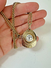 Vintage necklace watch for sale  Kansas City