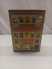 National Geographic Index 1888-1988 Slipcase Hardcover Book Maps Atlas comprar usado  Enviando para Brazil