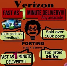 Verizon port numbers. for sale  Shipping to Ireland