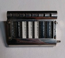 Antiga calculadora de máquina de adição automática Golden Gem 1907 - Funcional testada comprar usado  Enviando para Brazil