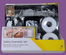 Kit de segurança 1º à prova de crianças com tampas de maçaneta de porta travas e plugue de gabinete... comprar usado  Enviando para Brazil