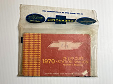 Vintage Original - 1970 Chevy Station Wagon Manual do Operador / Bolsa Original comprar usado  Enviando para Brazil