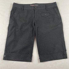 Bermuda Volcom Feminina 3 Poli Algodão Preta com Estrelas Azuis Pernas Algemadas  comprar usado Bermuda Volcom Feminina 3 Poli Algodão Preta com Estrelas Azuis Pernas Algemadas  comprar usado  Enviando para Brazil