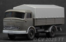 Usado, 1/87 H0 WIKING Mercedes Benz MB LP 321 Pritsche, ~ stein- / silbergrau, 1966-70 comprar usado  Enviando para Brazil