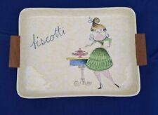 Vassoio vintage lavoratti usato  Gemona del Friuli