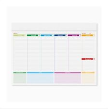 Planner settimanale tavolo usato  Valenzano