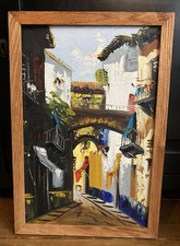 street scene painting for sale  NOTTINGHAM