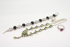 Sterling silver gemstone for sale  LEEDS