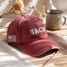 Boné de beisebol bordado Trump Taco, chapéu político engraçado Taco boné vintage, usado comprar usado  Enviando para Brazil