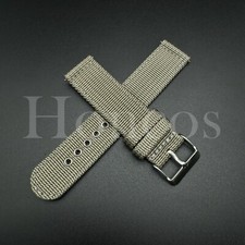 Usado, 18 20 22 mm pulseira de nylon lona furo de aço liberação rápida pulseira de relógio compatível com Timex GY comprar usado  Enviando para Brazil