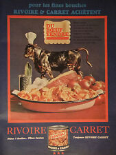 Publicité 1966 rivoire d'occasion  Compiègne