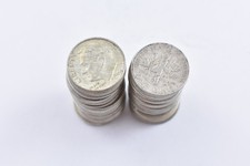 Lote de 50 moedas coleção 1946-1964 90% prata rolo Roosevelt *4893 comprar usado  Enviando para Brazil