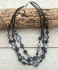Kette collier perlmuttkette gebraucht kaufen  Deutschland