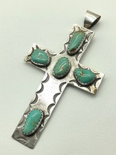 silver cross huge 925 for sale  Jacksonville