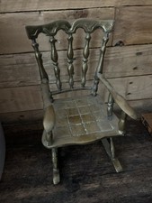 Solid brass rocking for sale  DONCASTER
