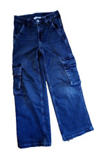 Schlaghose jeans schwarz gebraucht kaufen  Ramstein-Miesenbach