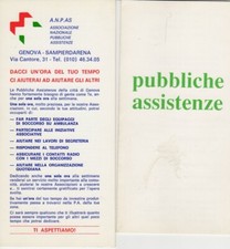 Anpas associazione nazionale usato  Genova