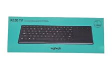 Usado, Touchpad teclado iluminado sem fio Logitech K830 TV original - Inglês dos EUA comprar usado  Enviando para Brazil