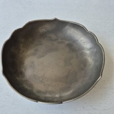 Zinn schale serviertablett gebraucht kaufen  Cuxhaven