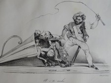 Rare political caricature d'occasion  Expédié en Belgium