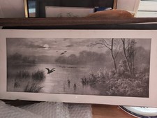 Antique framed elmer for sale  GRANTHAM